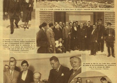 Noticia de la inauguración de la prisión de Ventas en el diario madrileño Ahora (01/09/1933). BNE.