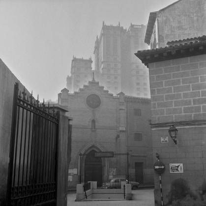 Antiguo convento de capuchinas de la plaza de conde de Toreno. Años 60. Oronoz Fotógrafos